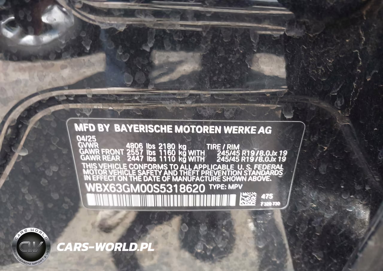 2025 BMW X2 xDrive28I VIN:WBX63GM00S5318620 - 9