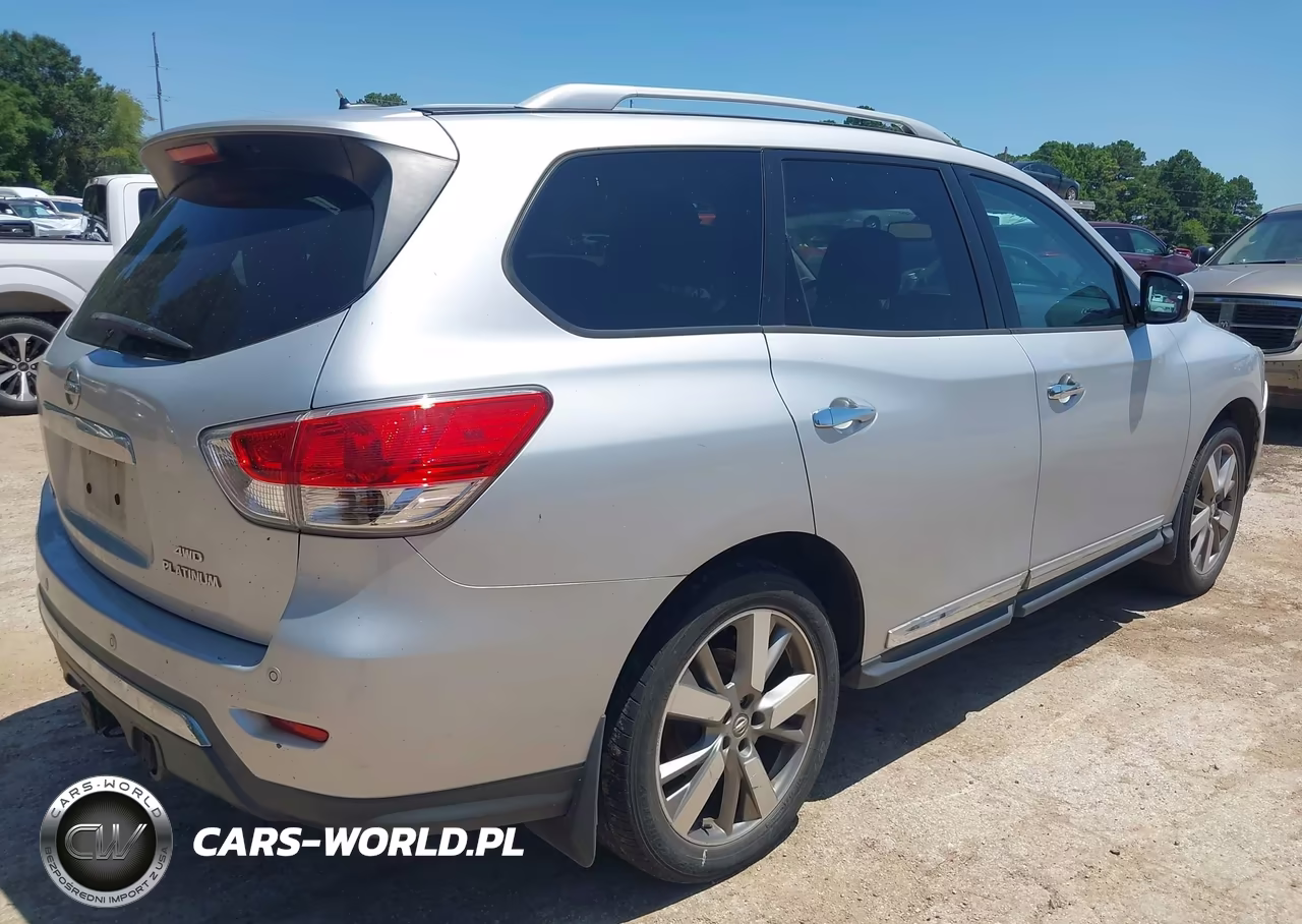 2014 Nissan Pathfinder Platinum VIN:5N1AR2MM0EC626443 - 4