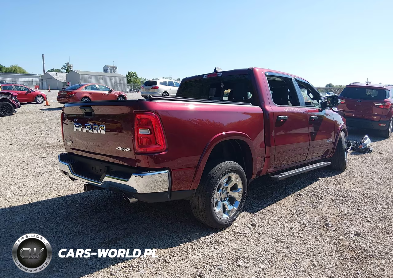 2025 Ram 1500 Big Horn 4X4 5'7 Box VIN:1C6SRFFP8SN601837 - 4