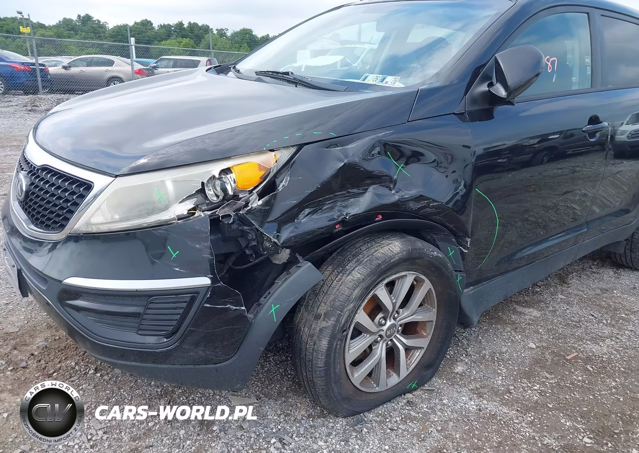 2014 Kia Sportage Lx VIN:KNDPB3AC2E7662325 - 6