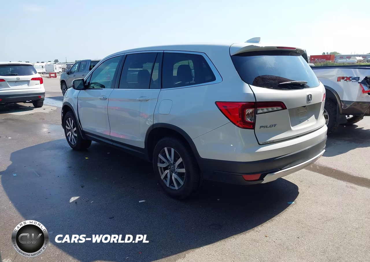 2020 Honda Pilot Awd Ex-L VIN:5FNYF6H57LB016111 - 3