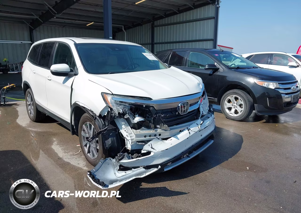 2020 Honda Pilot Awd Ex-L VIN:5FNYF6H57LB016111 - 6