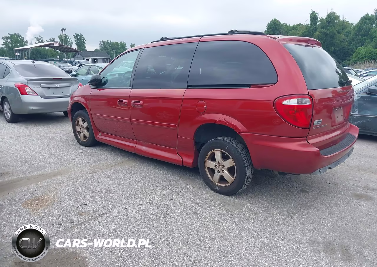2007 Dodge Grand Caravan Sxt VIN:2D4GP44L37R313889 - 3