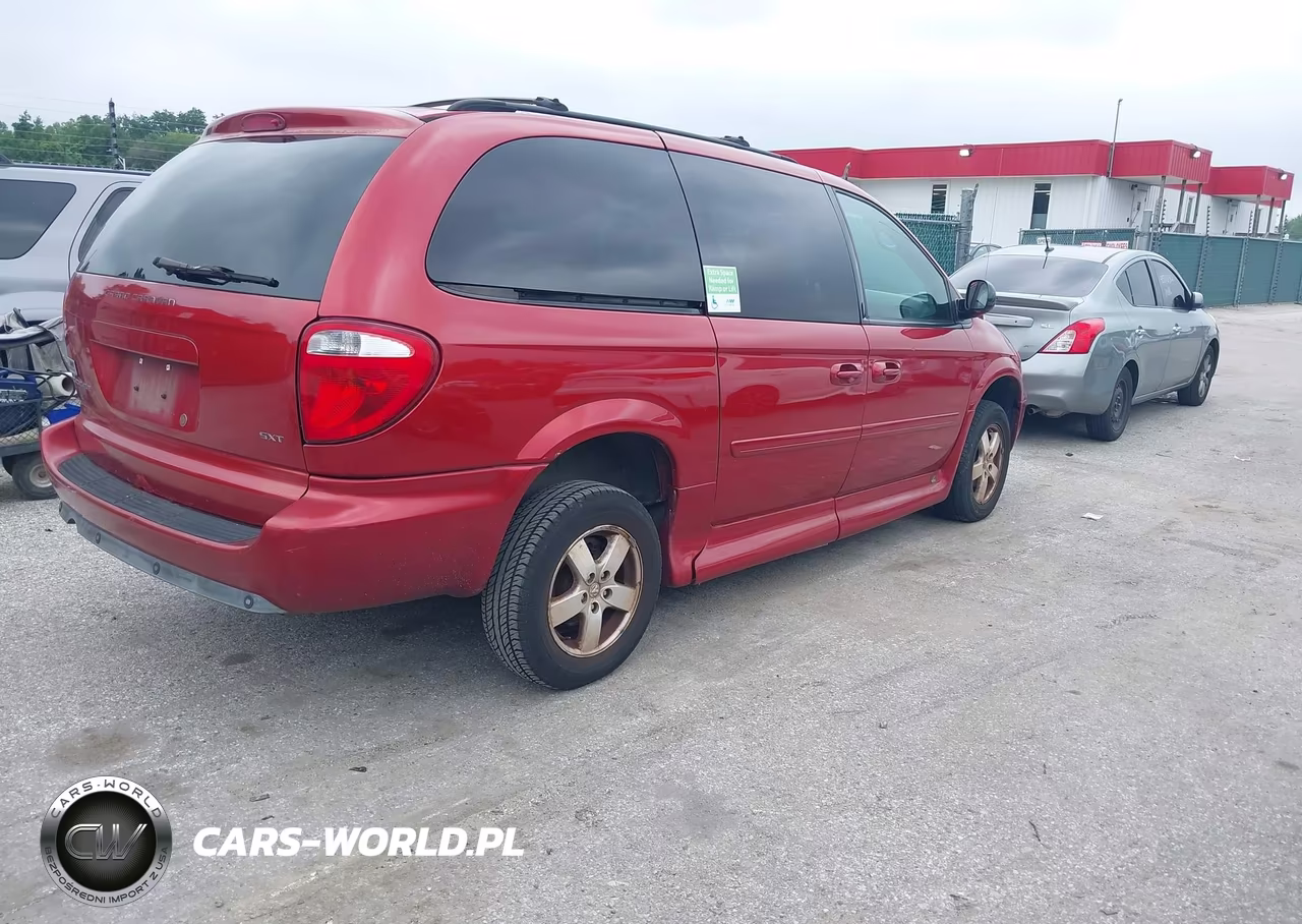 2007 Dodge Grand Caravan Sxt VIN:2D4GP44L37R313889 - 4
