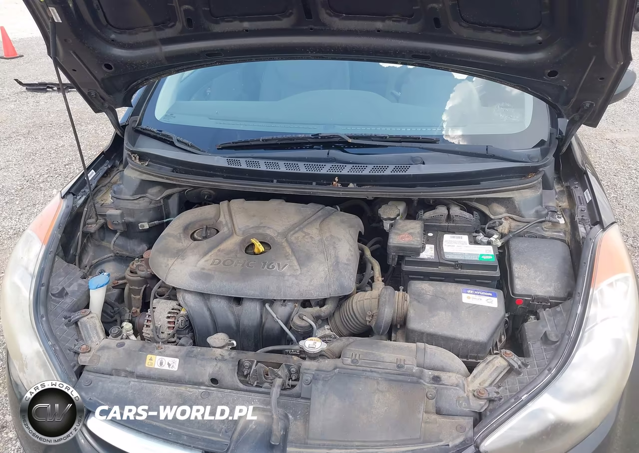 2013 Hyundai Elantra Gls VIN:KMHDH4AE9DU878144 - 10