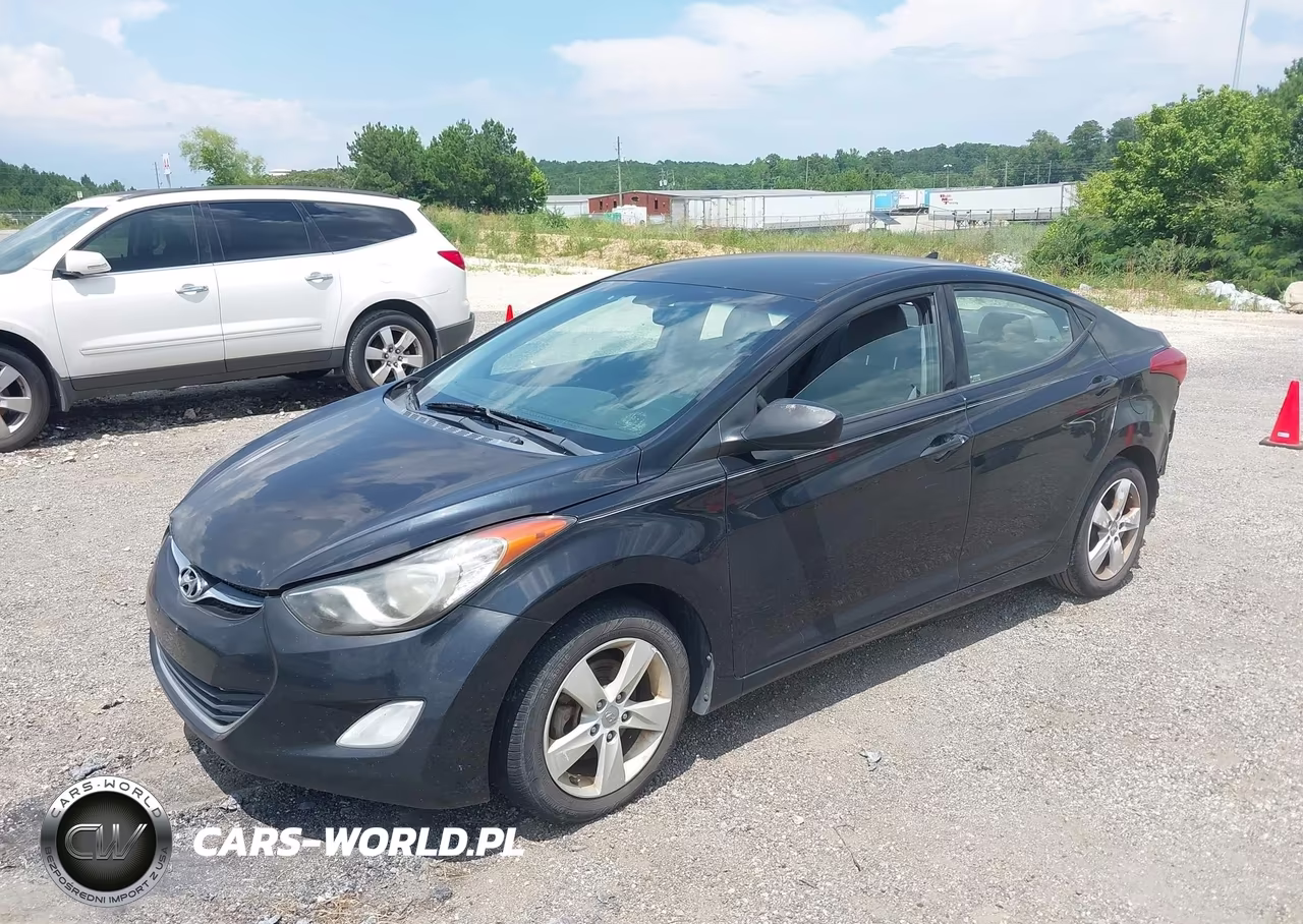 2013 Hyundai Elantra Gls VIN:KMHDH4AE9DU878144 - 2