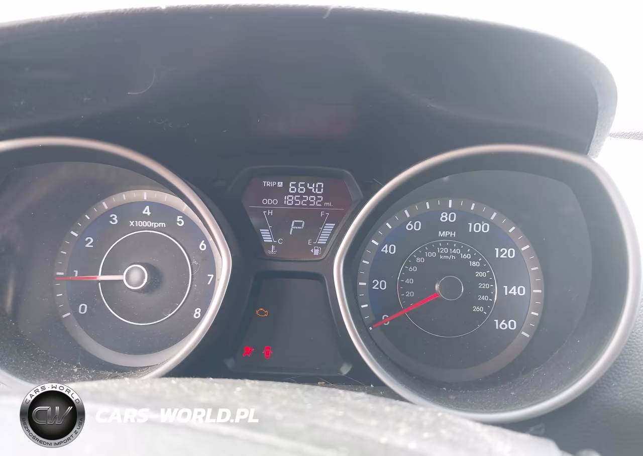 2013 Hyundai Elantra Gls VIN:KMHDH4AE9DU878144 - 7