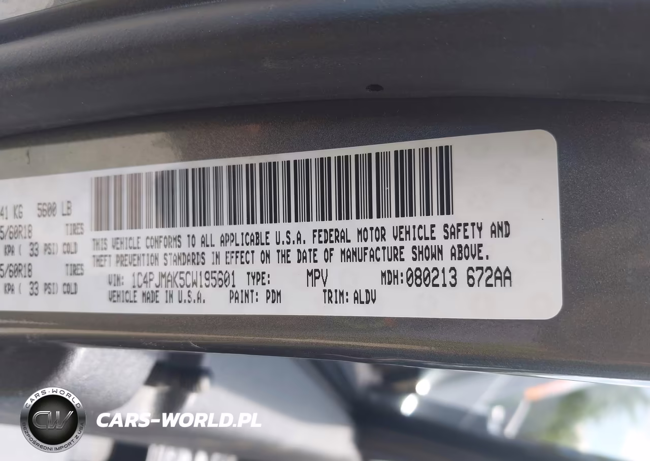 2012 Jeep Liberty Sport VIN:1C4PJMAK5CW195601 - 9