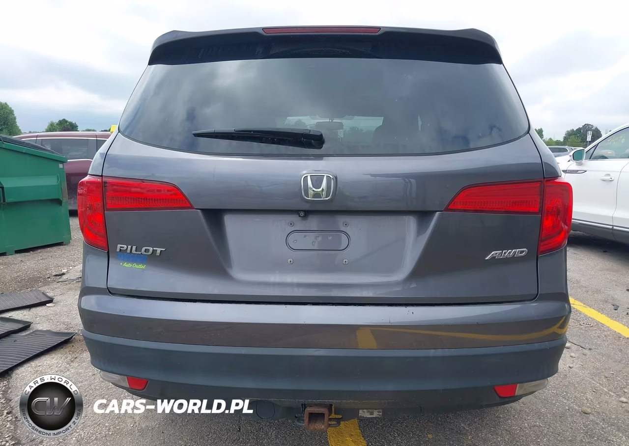 2017 Honda Pilot Ex-L VIN:5FNYF6H88HB053377 - 16