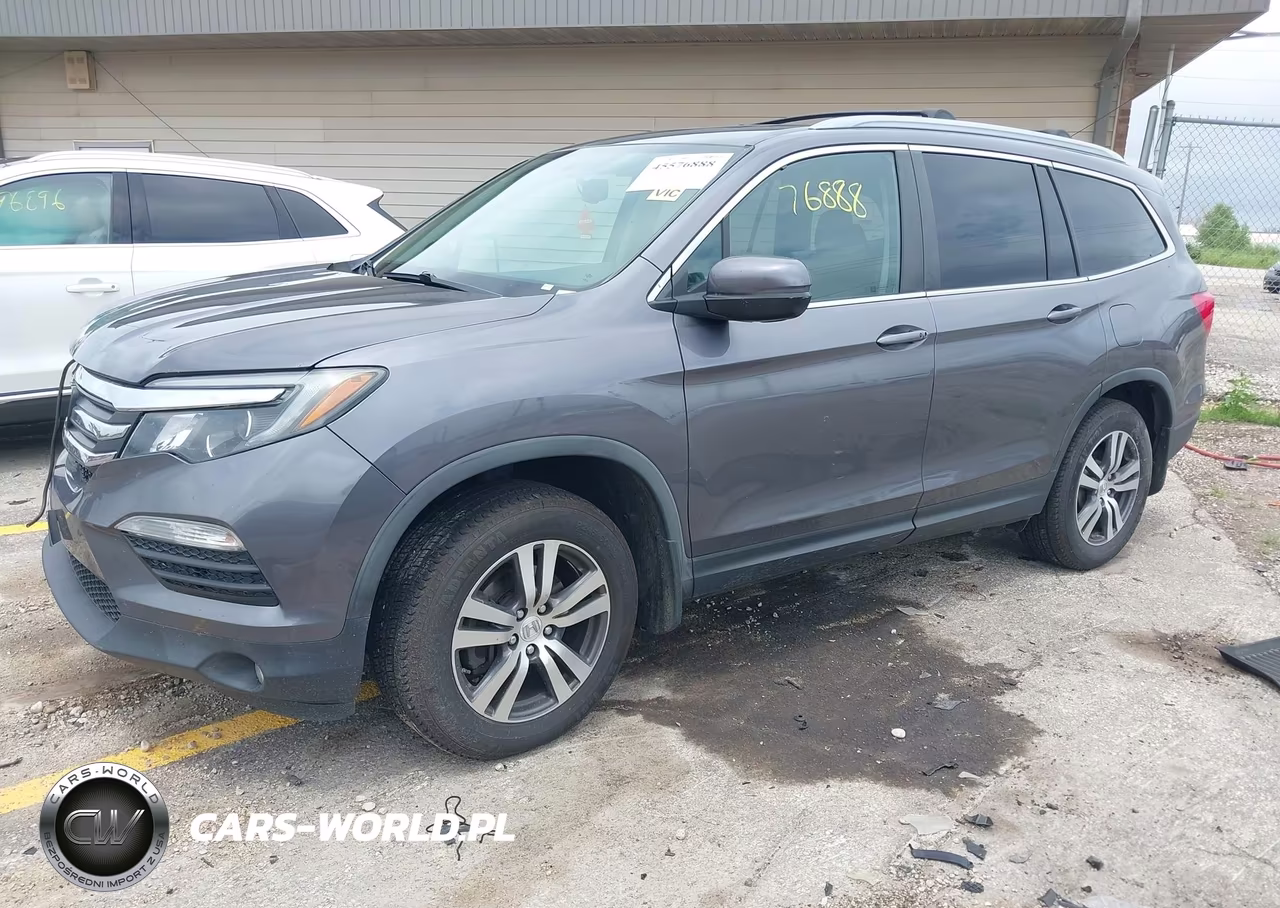 2017 Honda Pilot Ex-L VIN:5FNYF6H88HB053377 - 2