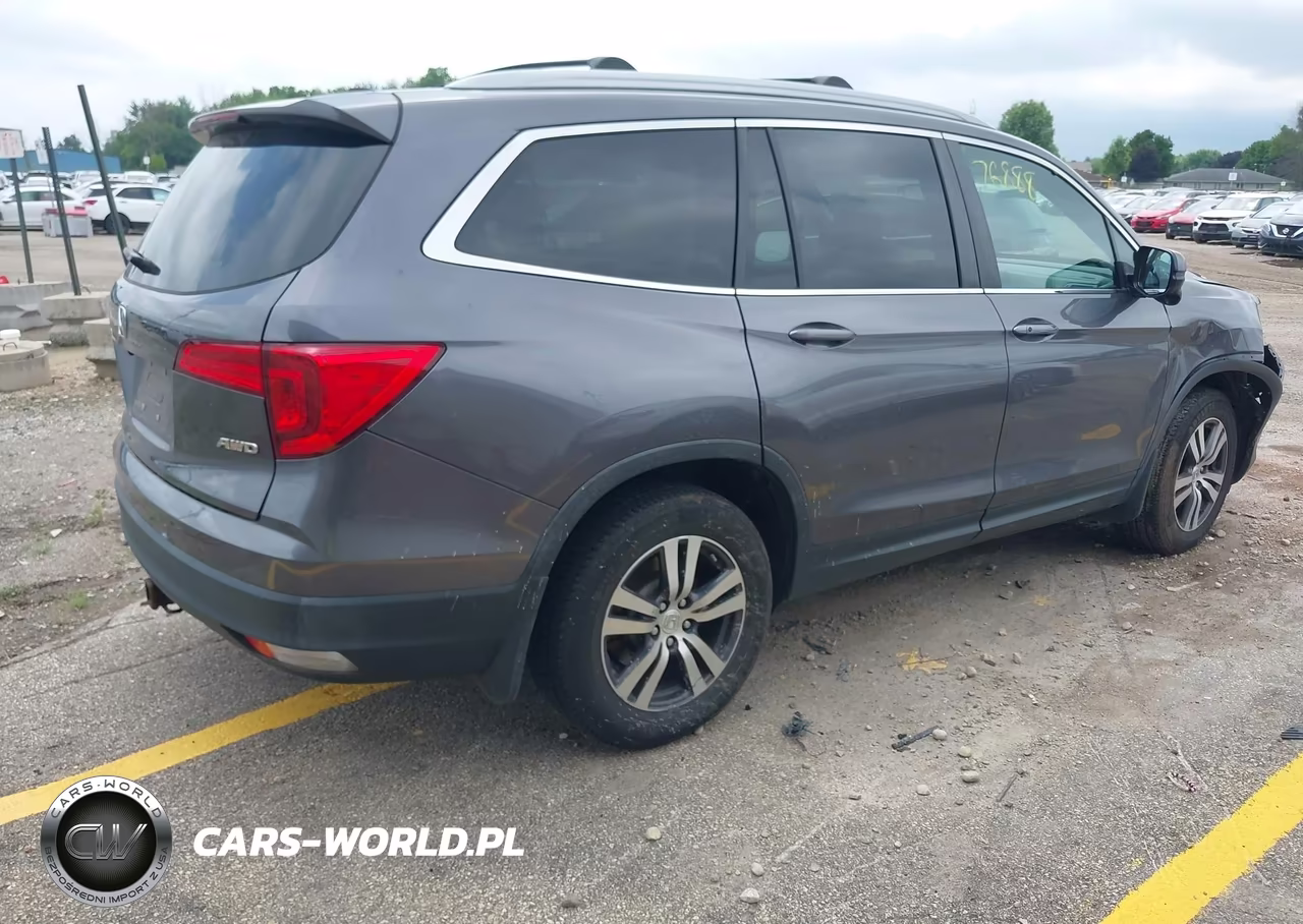 2017 Honda Pilot Ex-L VIN:5FNYF6H88HB053377 - 4