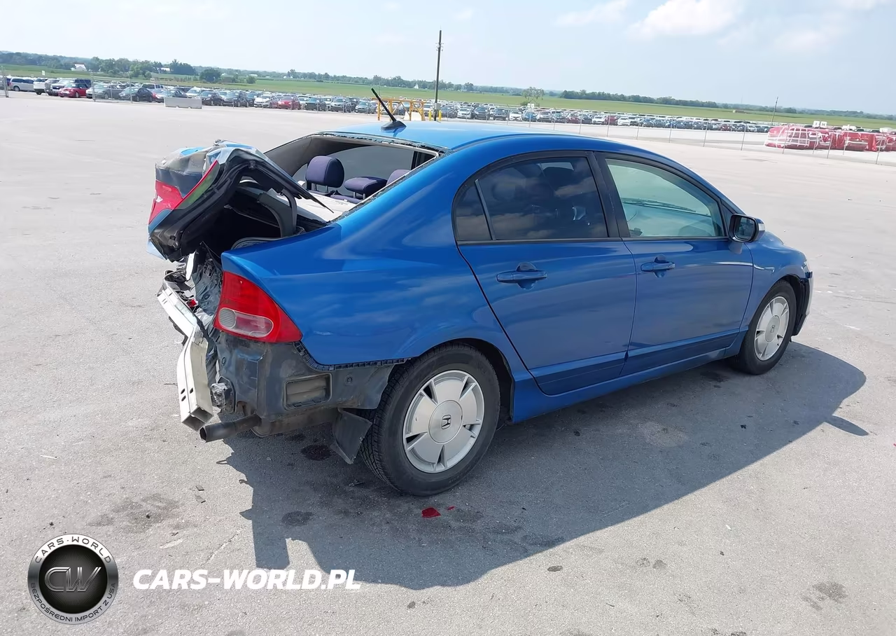 2007 Honda Civic Hybrid VIN:JHMFA362X7S006855 - 4