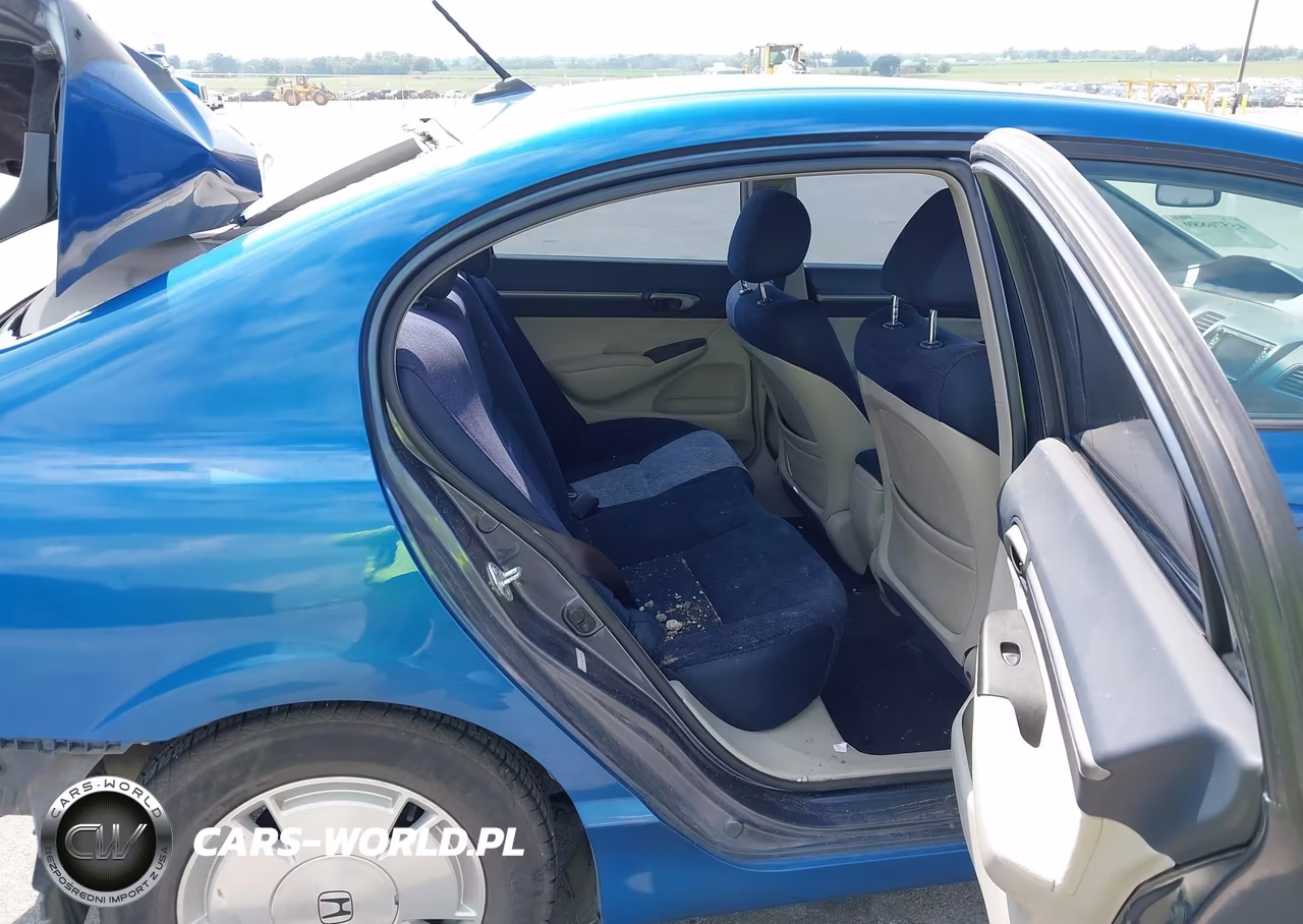 2007 Honda Civic Hybrid VIN:JHMFA362X7S006855 - 8
