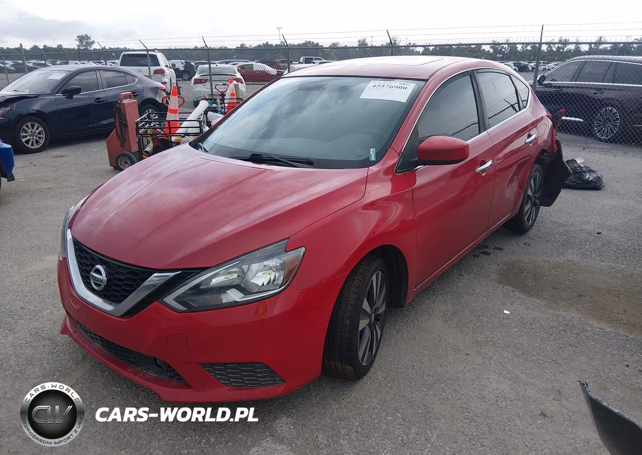 2019 Nissan Sentra Sv VIN:3N1AB7AP4KY215296 - 2