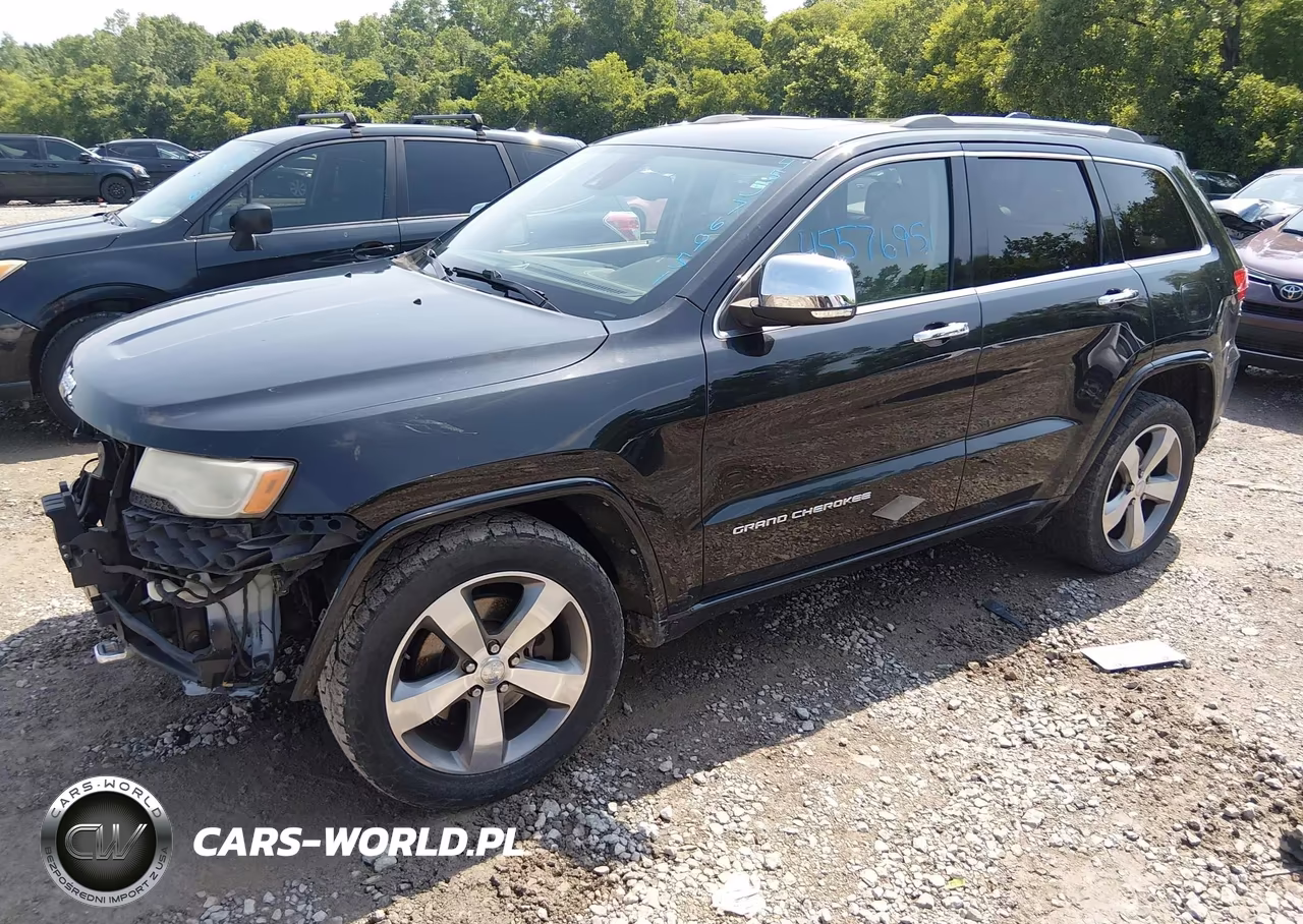 2014 Jeep Grand Cherokee Overland VIN:1C4RJFCT4EC105675 - 2
