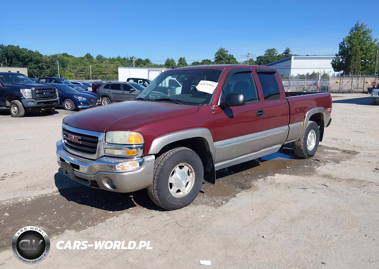 2003 GMC Sierra 1500 Sle VIN:1GTEK19T03Z335679 - 2