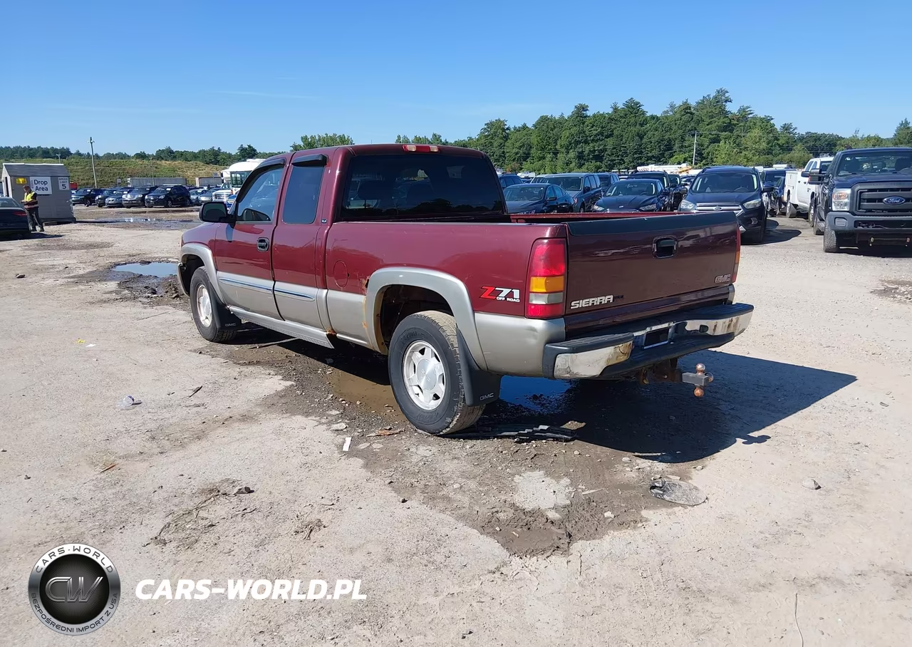 2003 GMC Sierra 1500 Sle VIN:1GTEK19T03Z335679 - 3