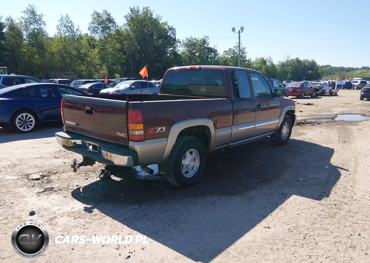 2003 GMC Sierra 1500 Sle VIN:1GTEK19T03Z335679 - 4