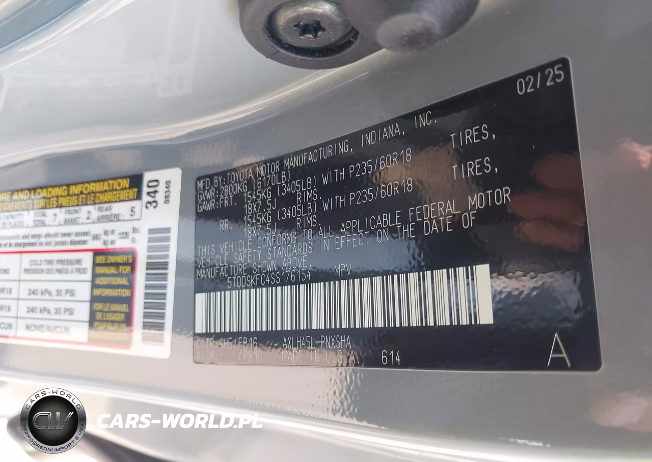 2025 Toyota Sienna Xse VIN:5TDDSKFC4SS176154 - 9