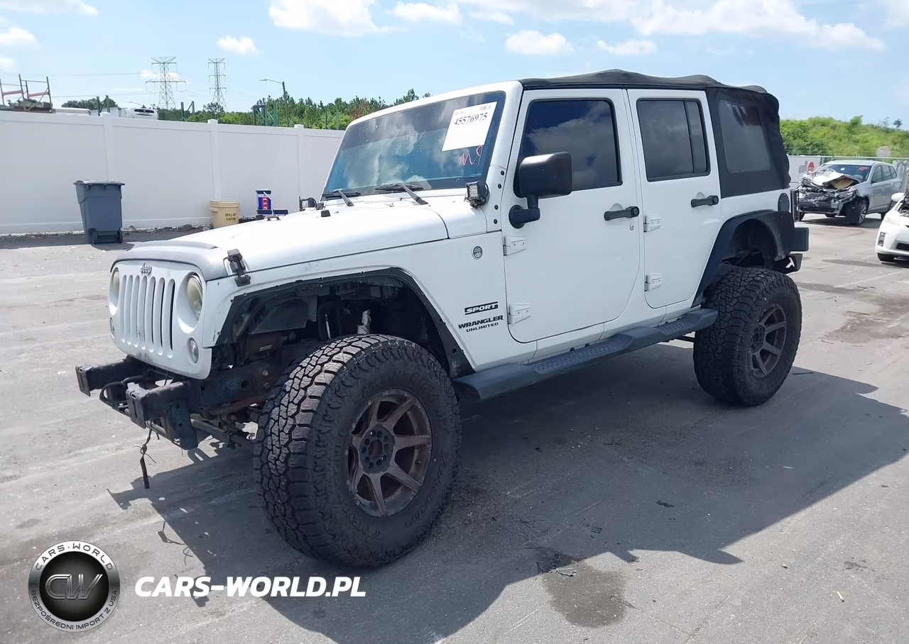 2015 Jeep Wrangler Unlimited Sport VIN:1C4BJWDG0FL766964 - 2