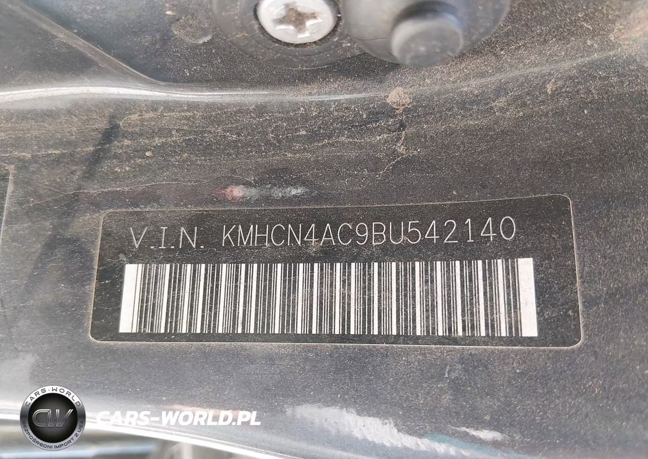 2011 Hyundai Accent Gls VIN:KMHCN4AC9BU542140 - 9