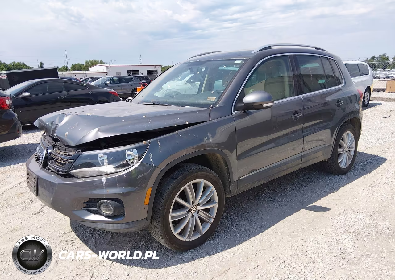 2013 Volkswagen Tiguan Se VIN:WVGBV3AX4DW591505 - 2