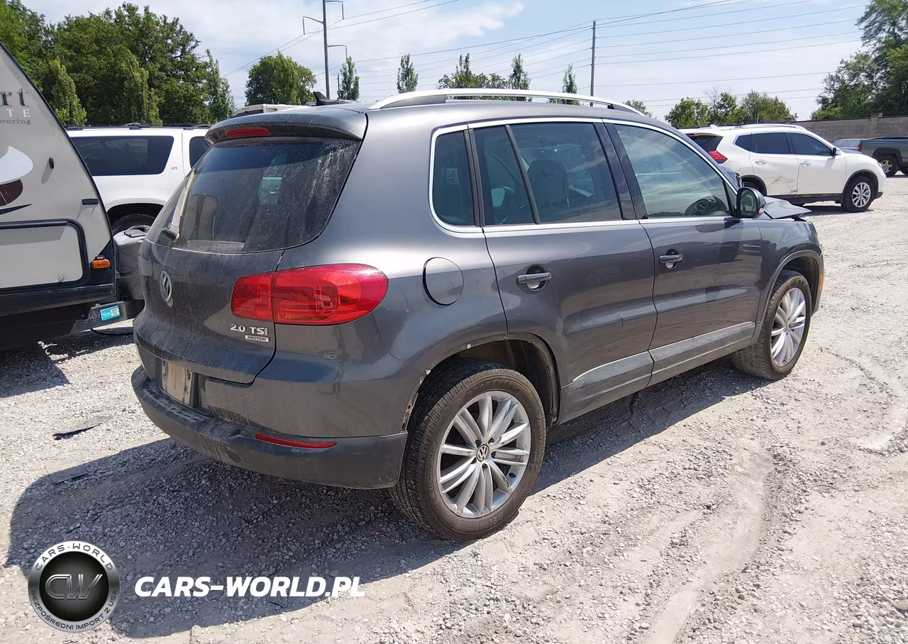 2013 Volkswagen Tiguan Se VIN:WVGBV3AX4DW591505 - 4