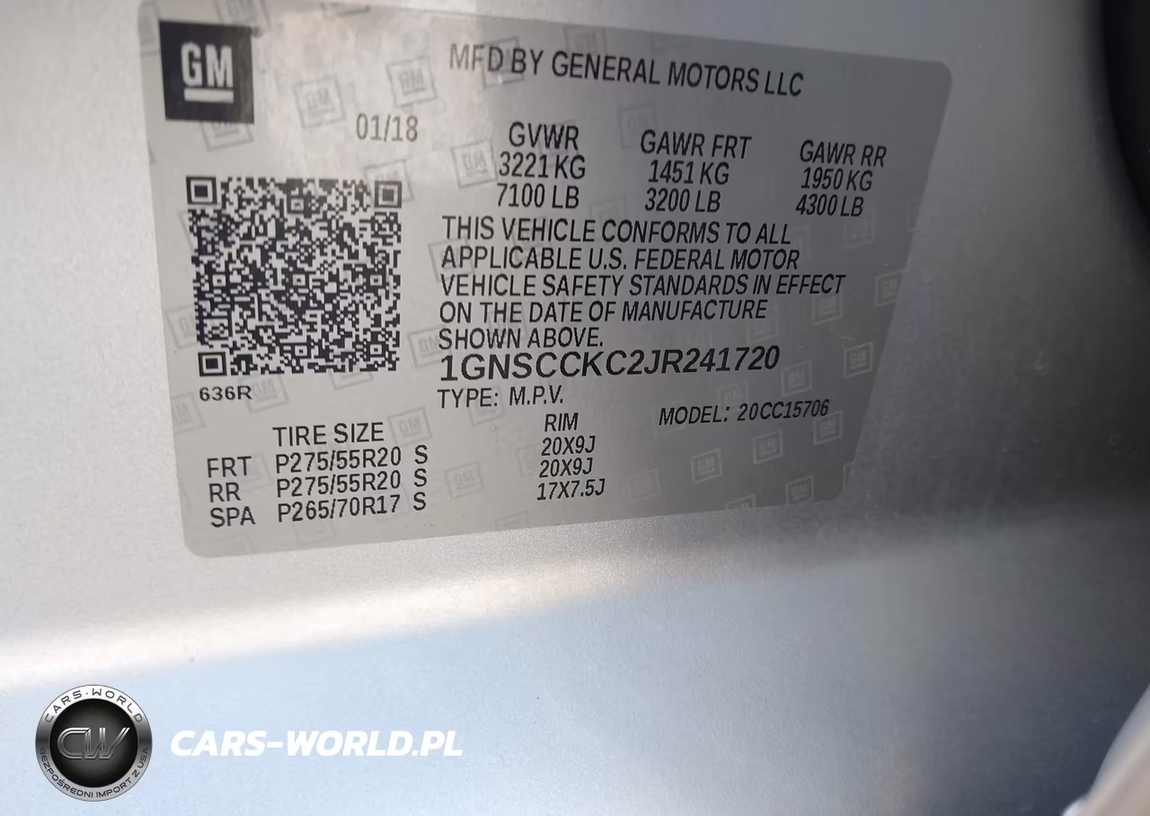 2018 Chevrolet Tahoe Premier VIN:1GNSCCKC2JR241720 - 9
