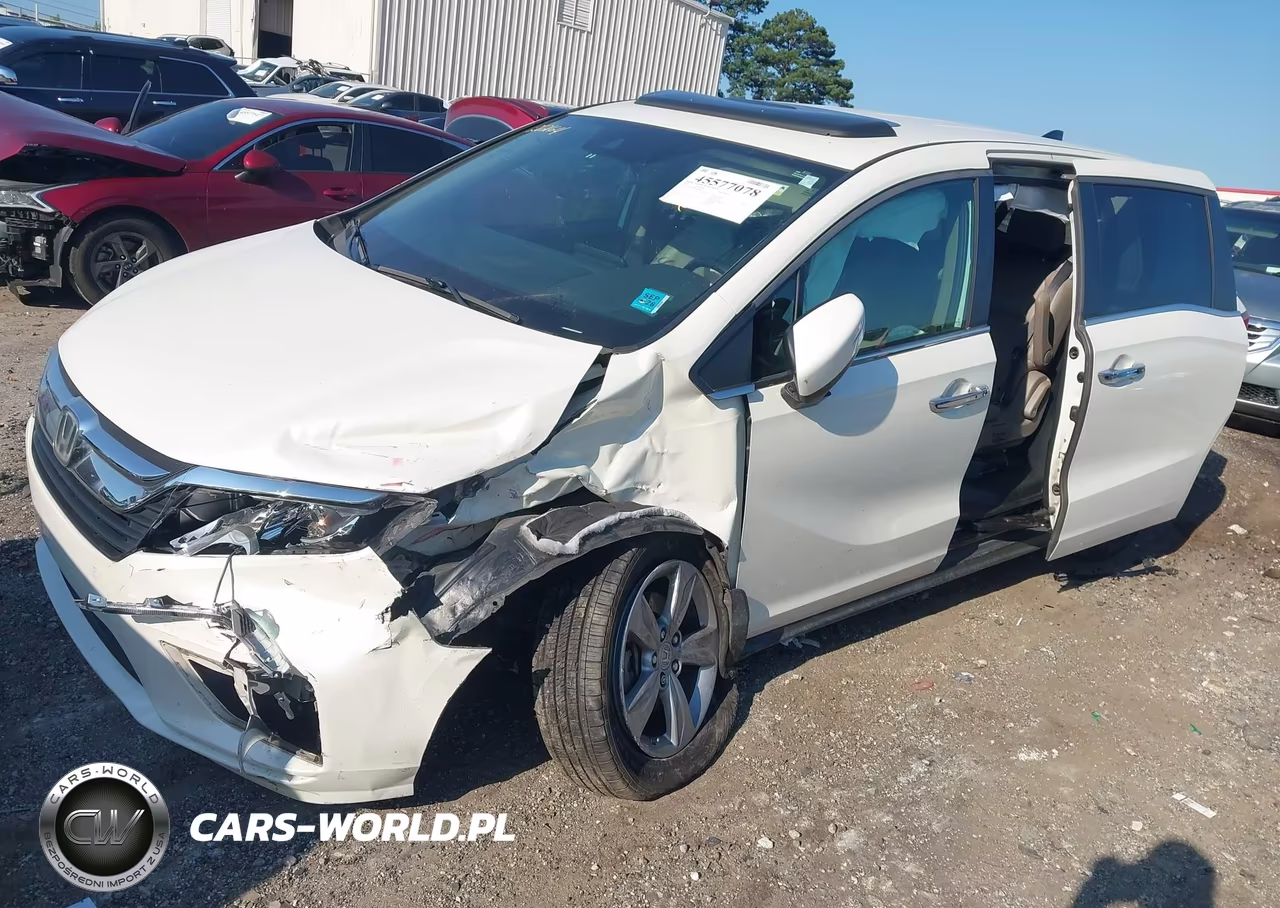 2018 Honda Odyssey Ex-L VIN:5FNRL6H78JB041885 - 2