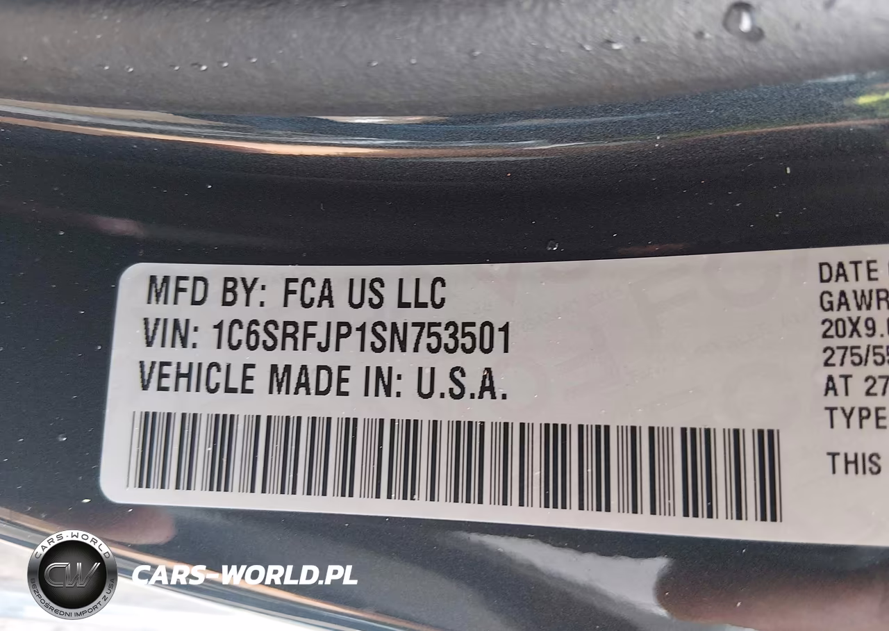 2025 Ram 1500 Laramie 4X4 5'7 Box VIN:1C6SRFJP1SN753501 - 9
