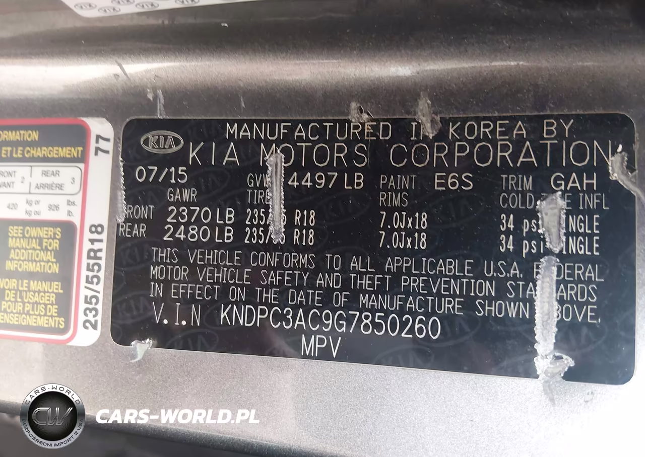 2016 Kia Sportage Ex VIN:KNDPC3AC9G7850260 - 9
