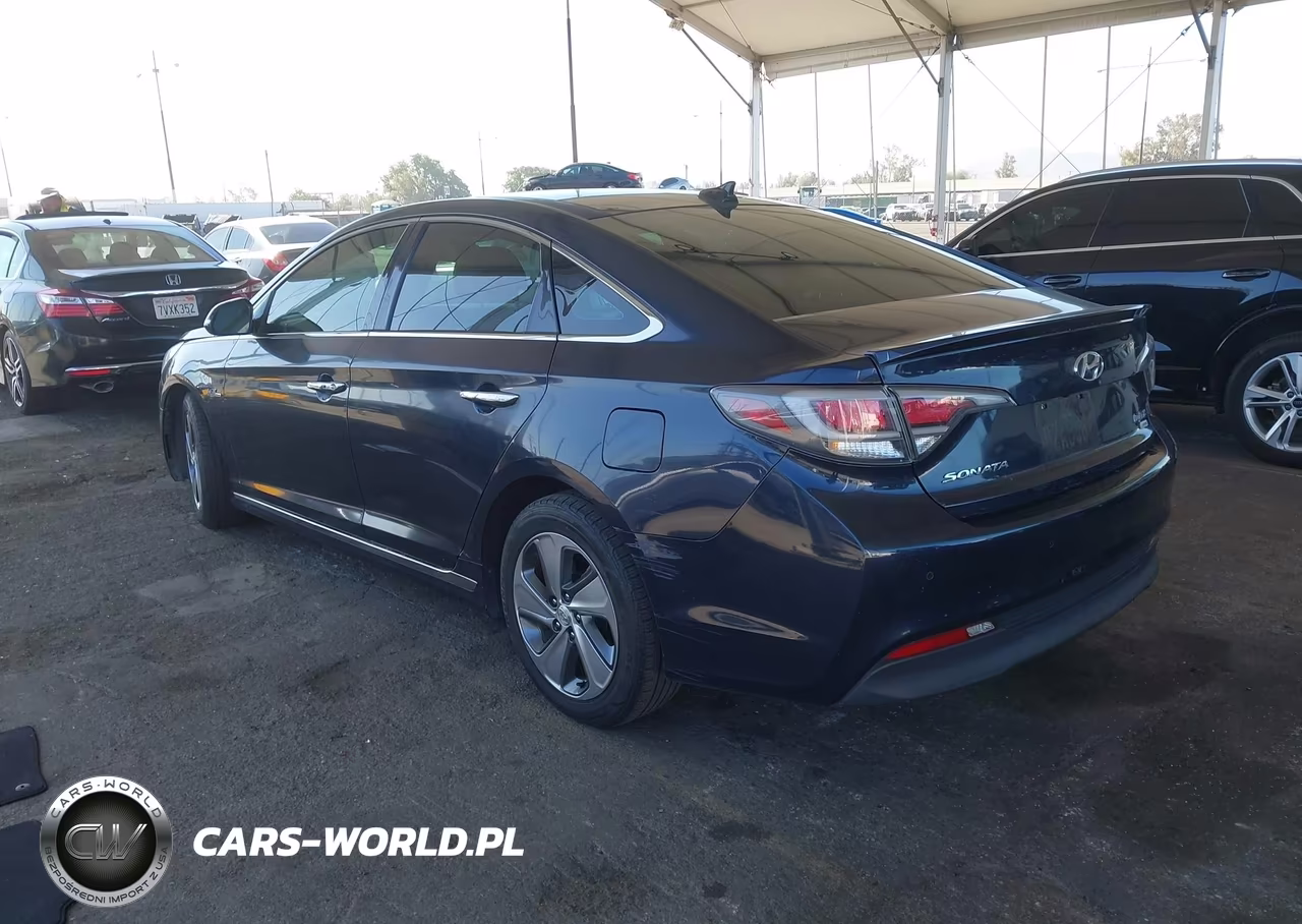 2017 Hyundai Sonata Hybrid Limited VIN:KMHE34L38HA077324 - 3