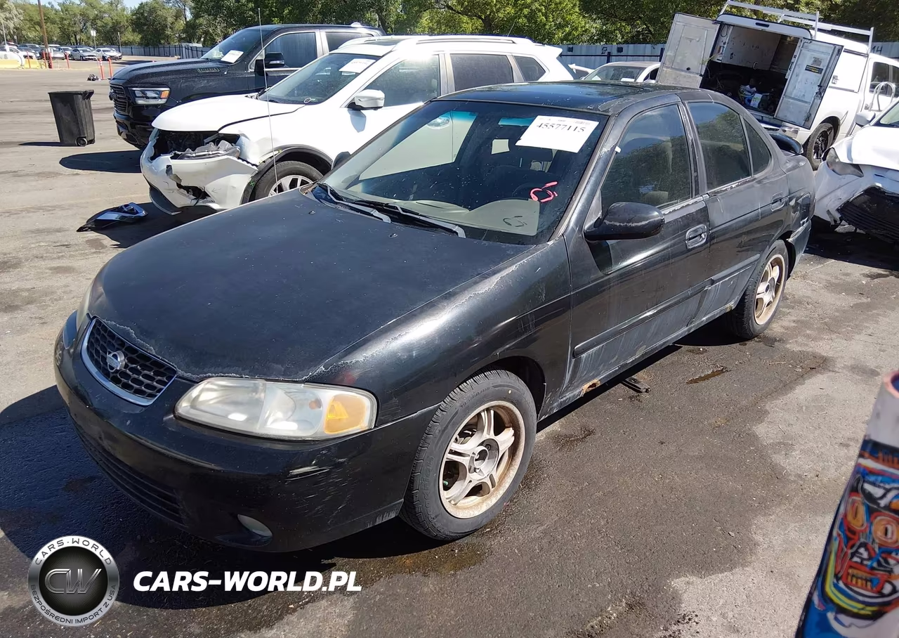 2000 Nissan Sentra Se VIN:3N1BB51A4YL001869 - 2