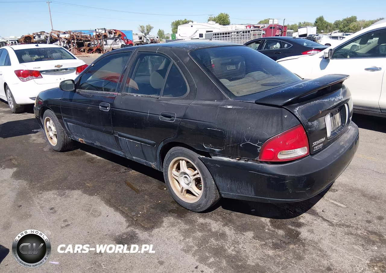 2000 Nissan Sentra Se VIN:3N1BB51A4YL001869 - 3