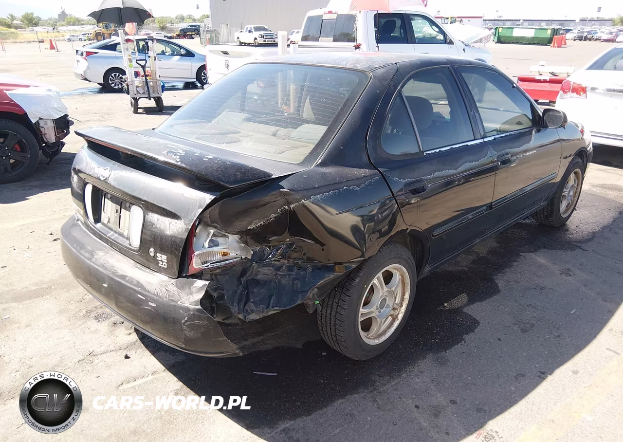 2000 Nissan Sentra Se VIN:3N1BB51A4YL001869 - 4