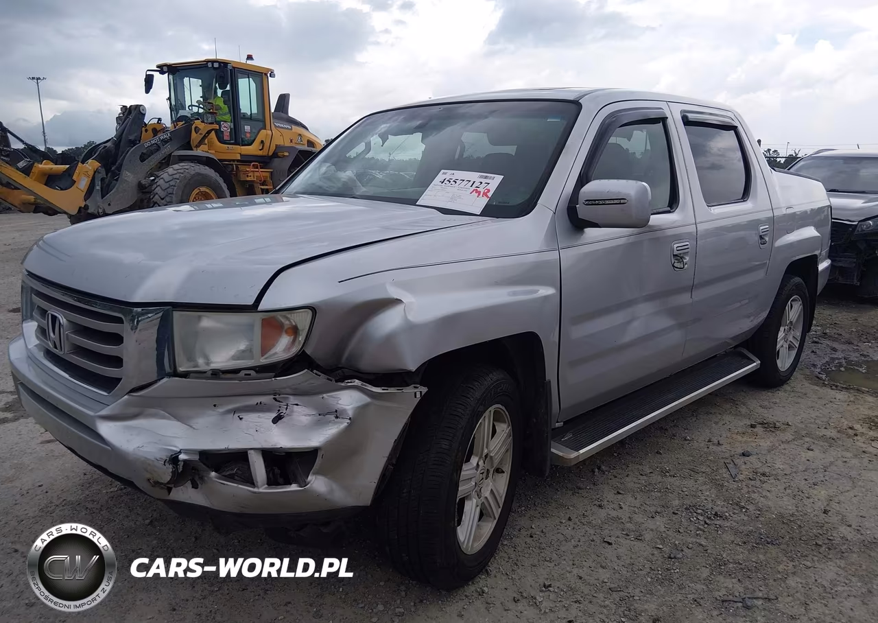 2012 Honda Ridgeline Rtl VIN:5FPYK1F51CB452185 - 2