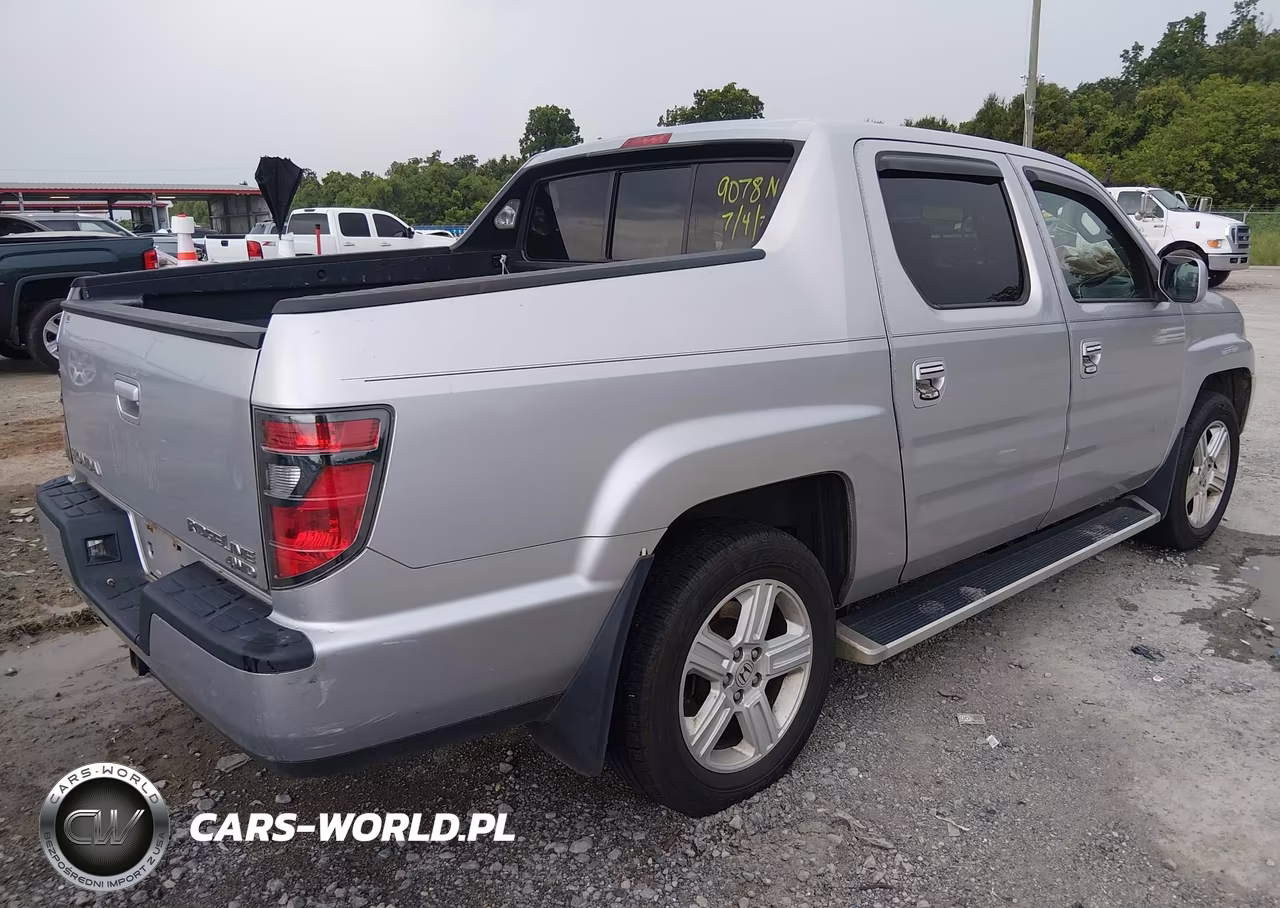 2012 Honda Ridgeline Rtl VIN:5FPYK1F51CB452185 - 4