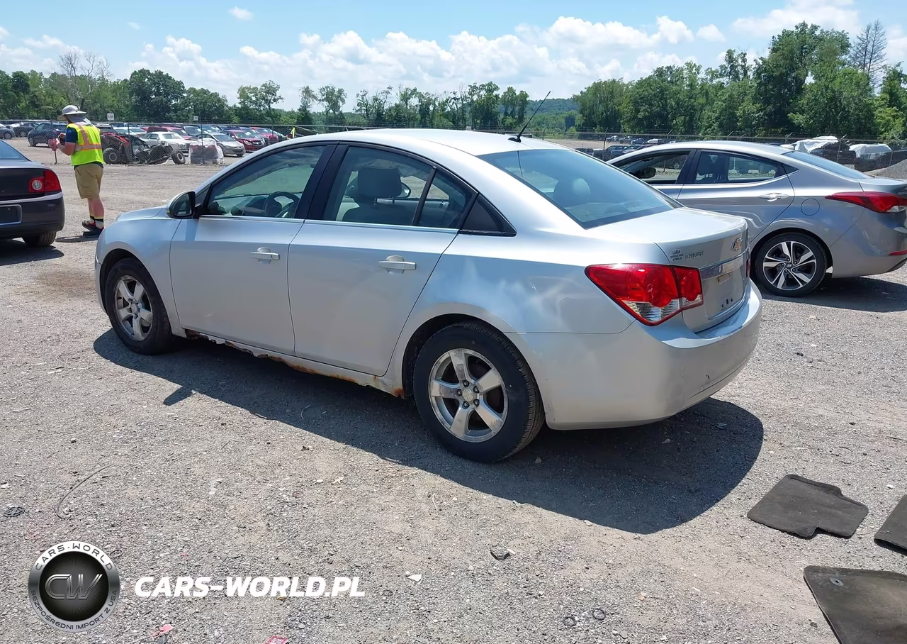 2011 Chevrolet Cruze Lt VIN:1G1PE5S97B7252503 - 3