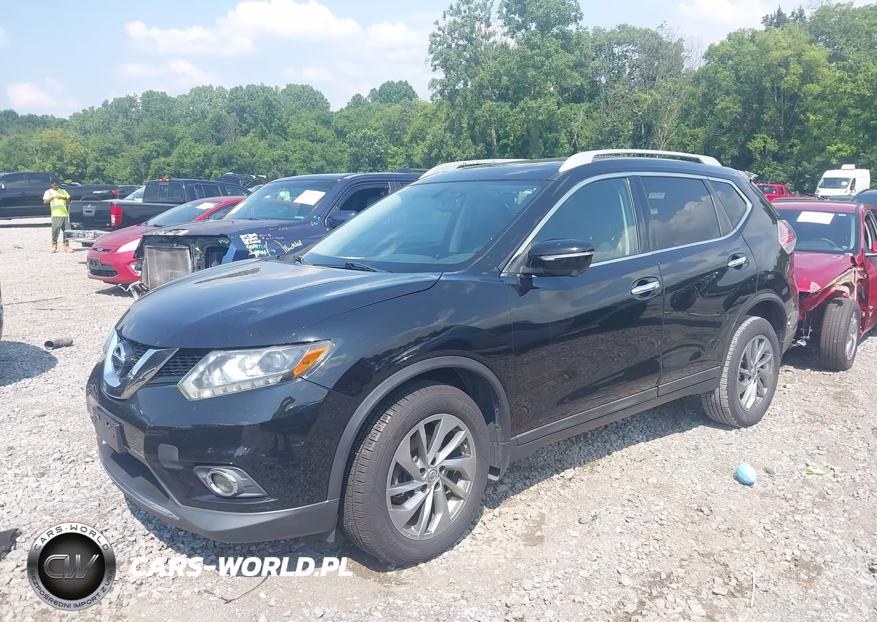2015 Nissan Rogue Sl VIN:5N1AT2MV1FC789730 - 6