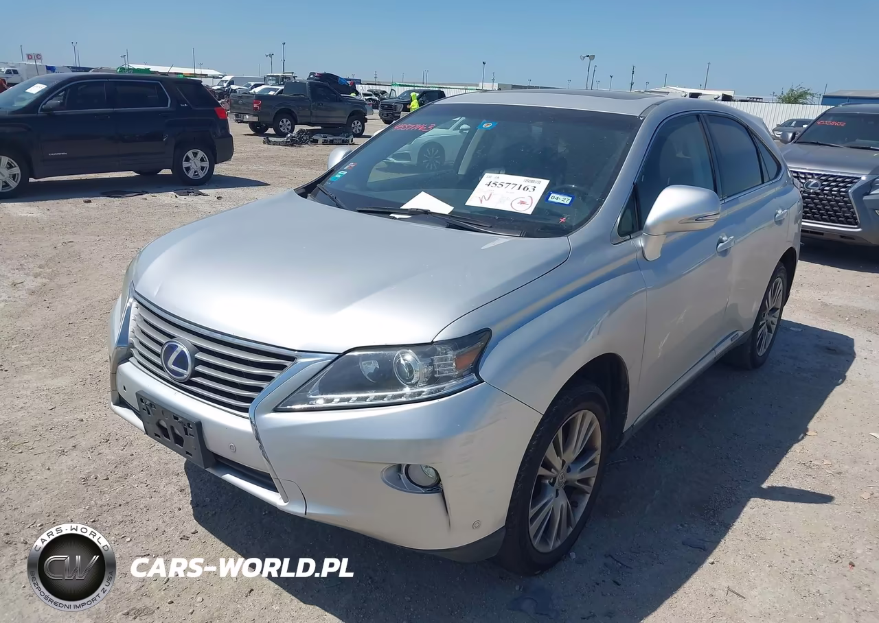 2013 Lexus Rx 450H VIN:JTJZB1BA6D2412850 - 2