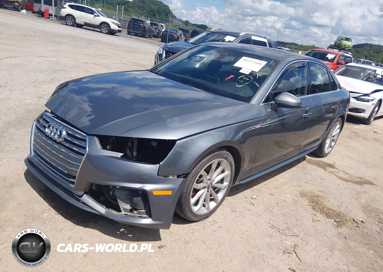 2019 Audi A4 45 Premium VIN:WAUENAF44KN018186 - 2
