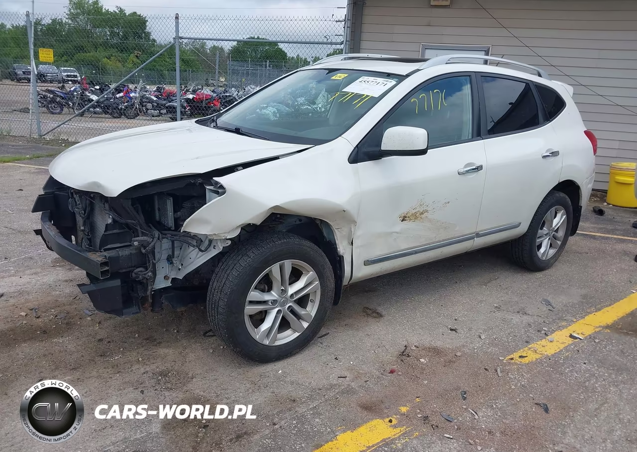 2013 Nissan Rogue Sv VIN:JN8AS5MV4DW111028 - 2