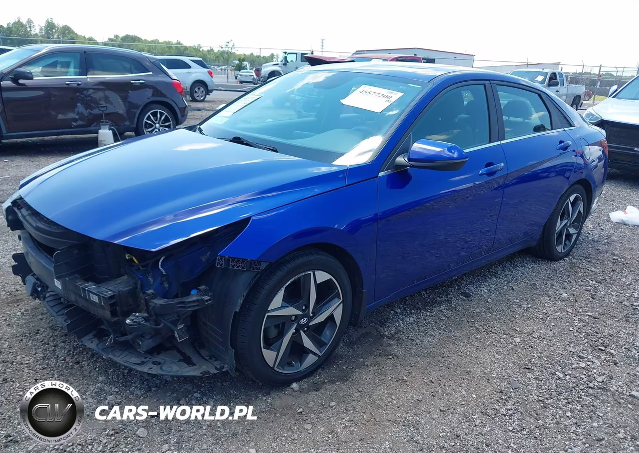 2022 Hyundai Elantra Sel VIN:KMHLN4AG9NU216314 - 2