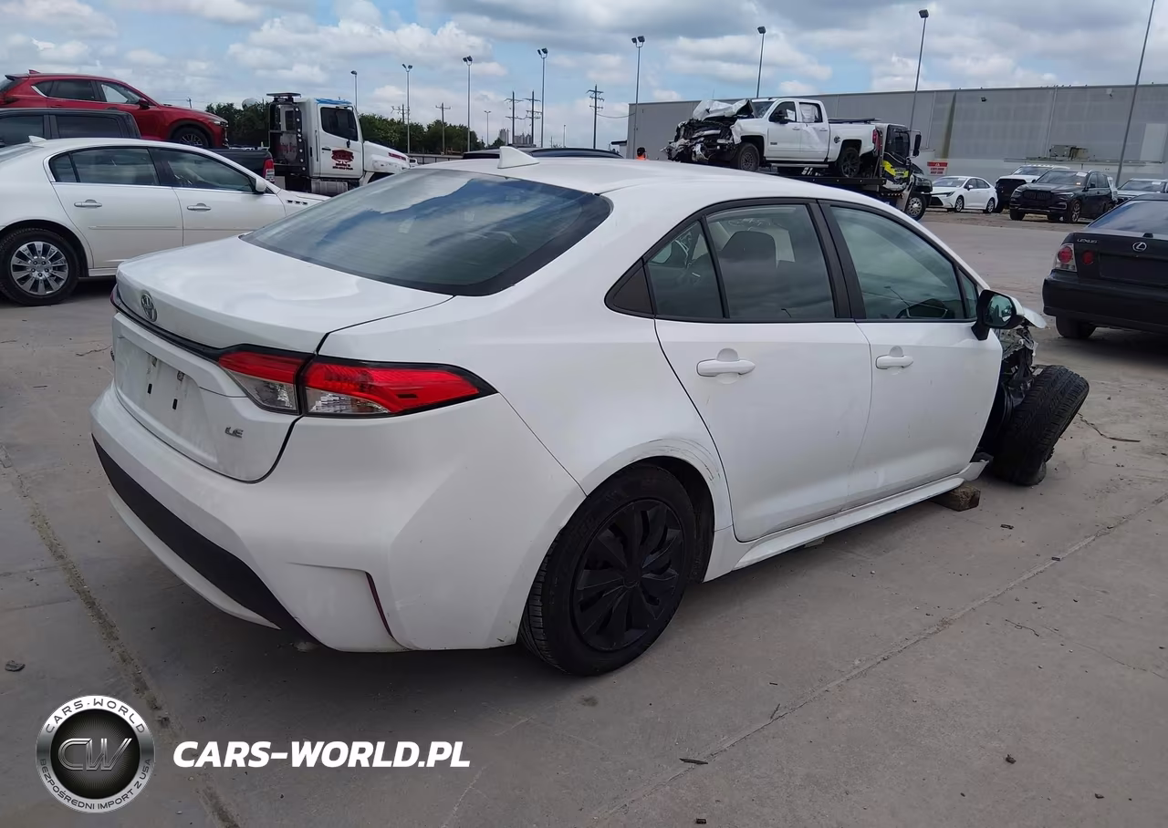 2022 Toyota Corolla Le VIN:5YFEPMAE0NP295648 - 4