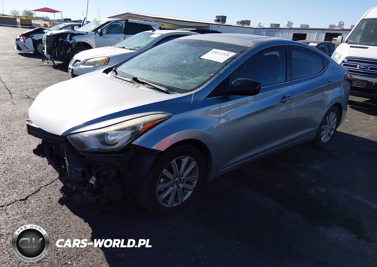 2015 Hyundai Elantra Se VIN:5NPDH4AE9FH554743 - 2