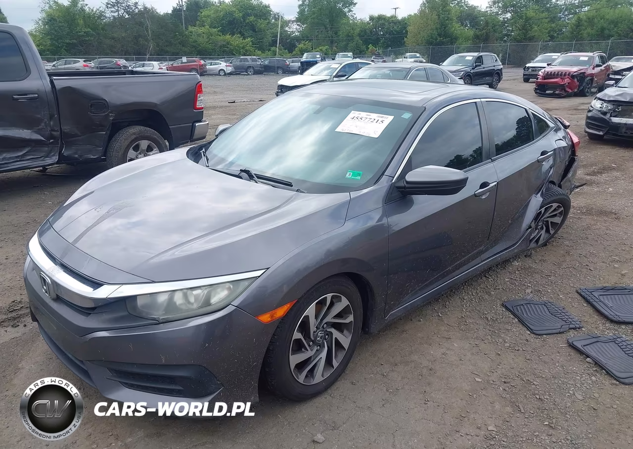 2016 Honda Civic Ex VIN:19XFC2F76GE211805 - 2