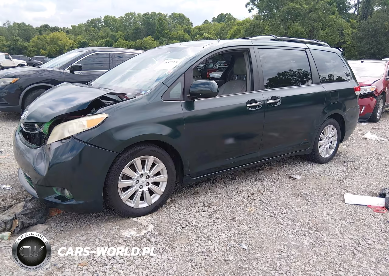 2011 Toyota Sienna Xle VIN:5TDDK3DCXBS007331 - 2