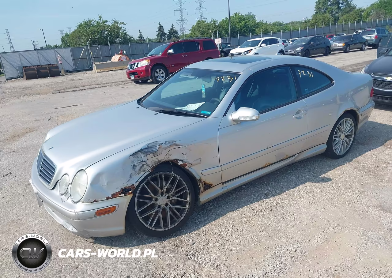 2001 Mercedes-Benz Clk 55 Amg VIN:WDBLJ74G31F187015 - 2