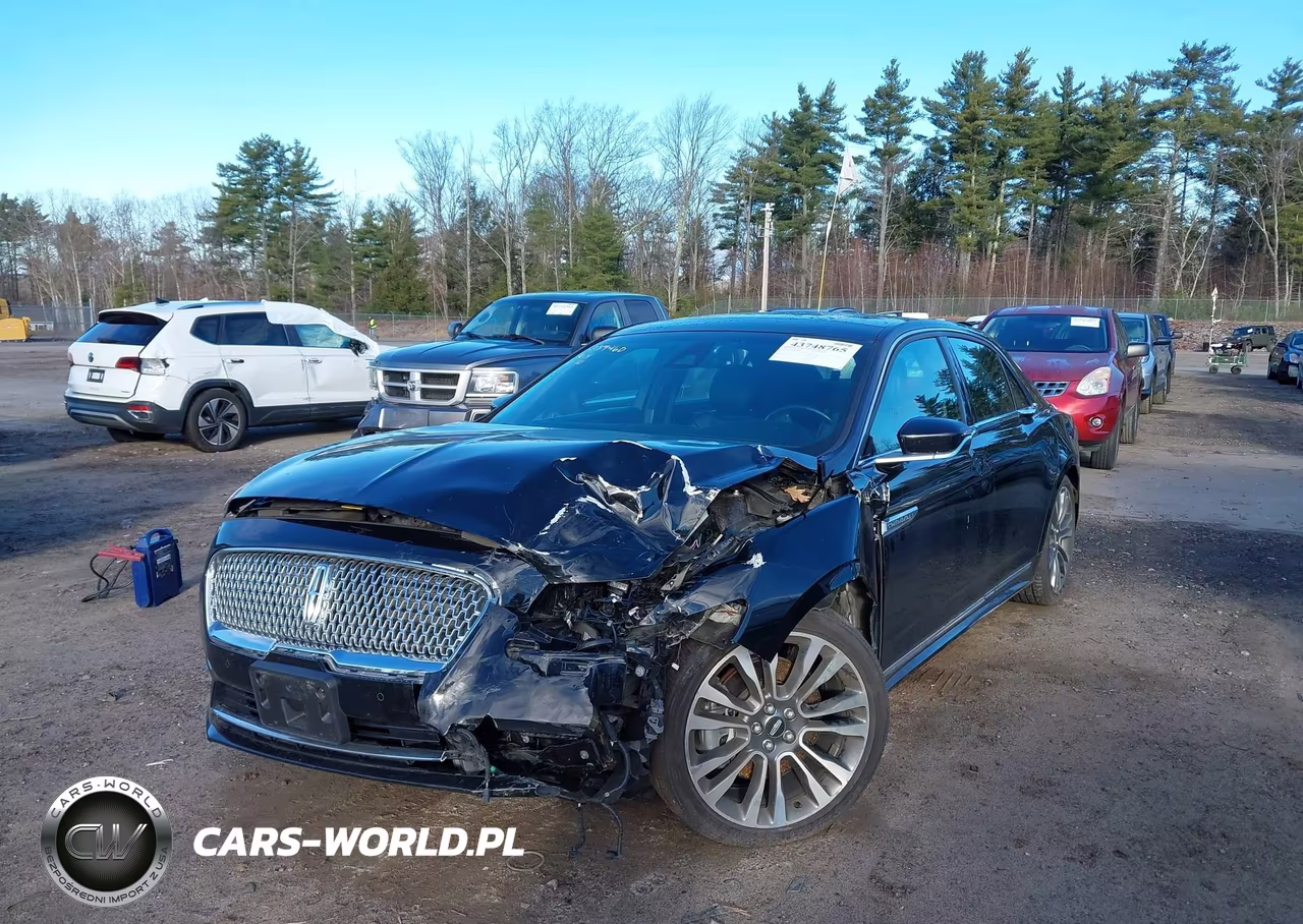 2017 Lincoln Continental Select VIN:1LN6L9TKXH5600943 - 2