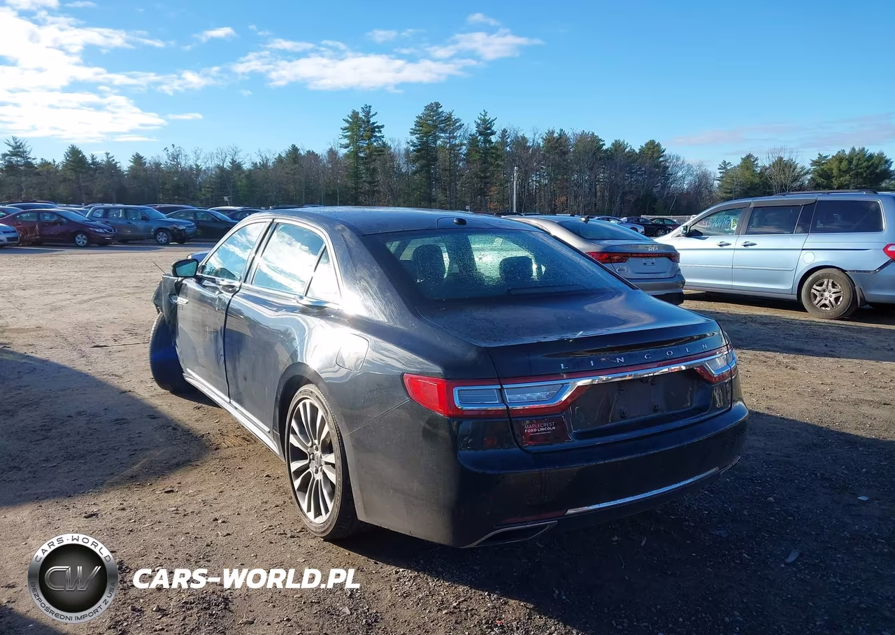 2017 Lincoln Continental Select VIN:1LN6L9TKXH5600943 - 3